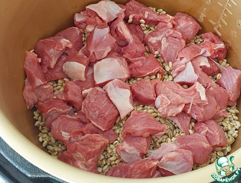 Перловая каша с индейкой "Полевая кухня"