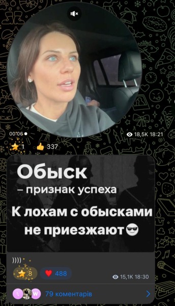 Против блогерши Алхим открыли три уголовных производства, одно из них — за госизмену