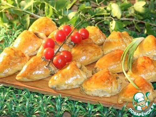 Рожки-пирожки с индейкой