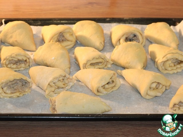 Рожки-пирожки с индейкой