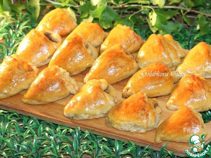 Рожки-пирожки с индейкой