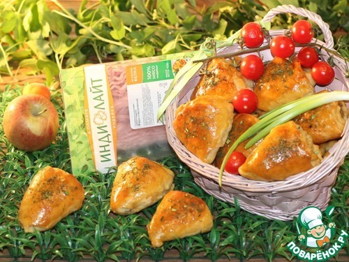 Рожки-пирожки с индейкой