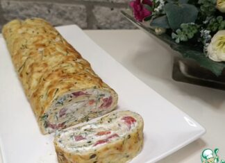 Рулет из кабачков