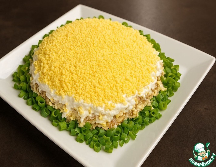 Салат «Ирина» с копченой курицей