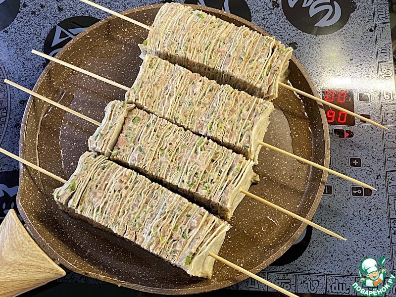 Шашлык из лаваша