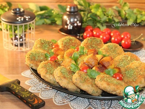Сочные, нежные котлеты с добавлением картофеля