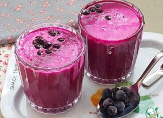 Свекольный смузи «Черноплодка»