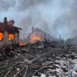Украина пережила самую масштабную воздушную атаку. РФ убила много людей, среди них — дети