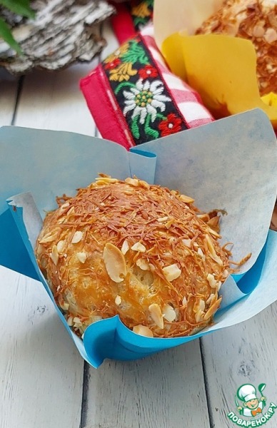 Закусочные маффины с фаршем и кукурузой