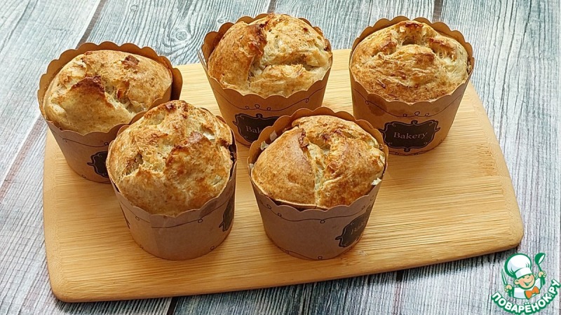 Закусочные маффины с фаршем индейки