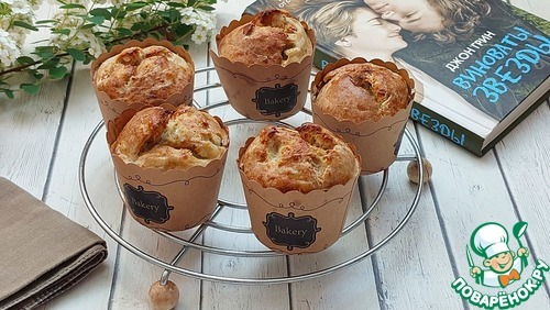 Закусочные маффины с фаршем индейки