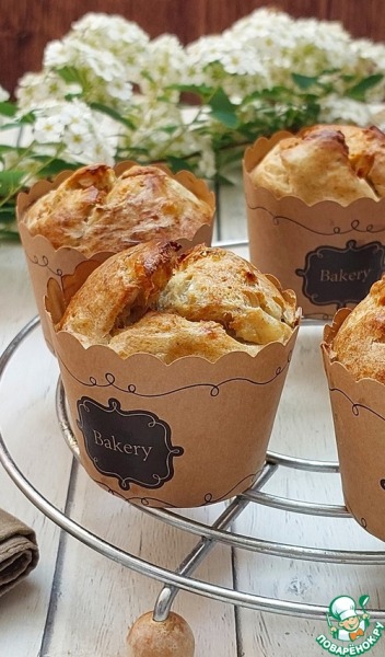 Закусочные маффины с фаршем индейки