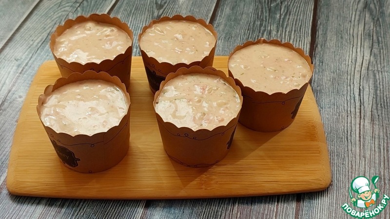 Закусочные маффины с фаршем индейки