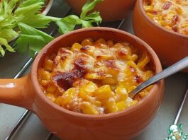 Запеченная кукуруза с фаршем индейки «Мексика»