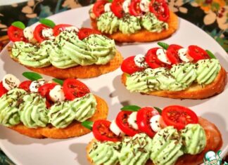 Брускетты на праздничный стол