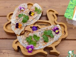 Чебуреки из индейки в рисовой бумаге