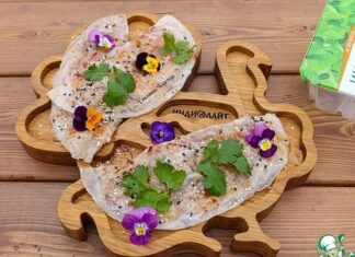 Чебуреки из индейки в рисовой бумаге