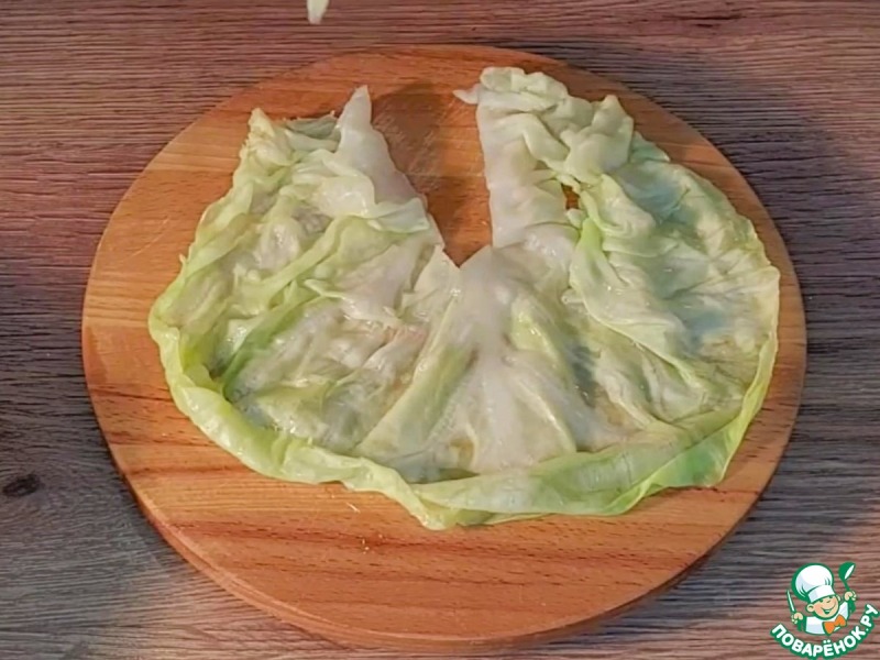 Голубцы с индейкой, запеченные в духовке