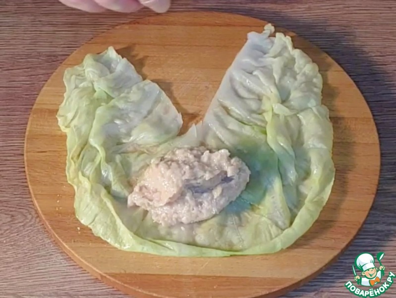 Голубцы с индейкой, запеченные в духовке