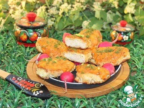 Голубцы с индейкой, запеченные в духовке