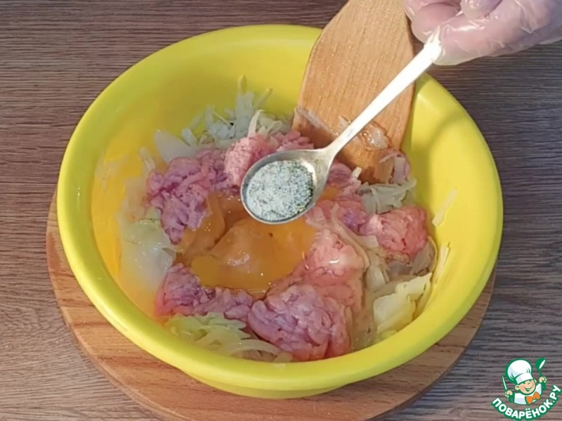 Голубцы с индейкой, запеченные в духовке