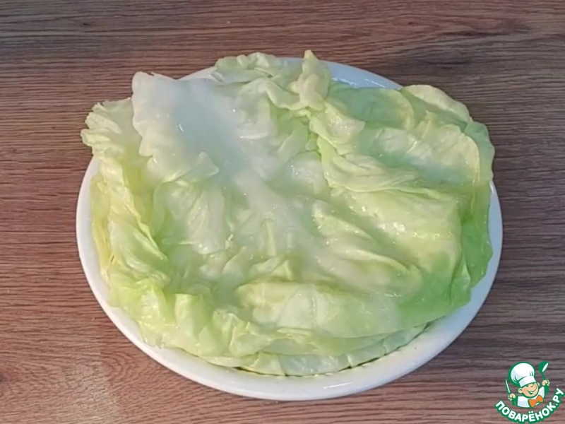 Голубцы с индейкой, запеченные в духовке