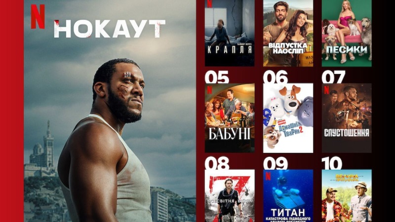 Готовьте попкорн: 10 самых популярных фильмов на Netflix, которые больше всего полюбились украинцам