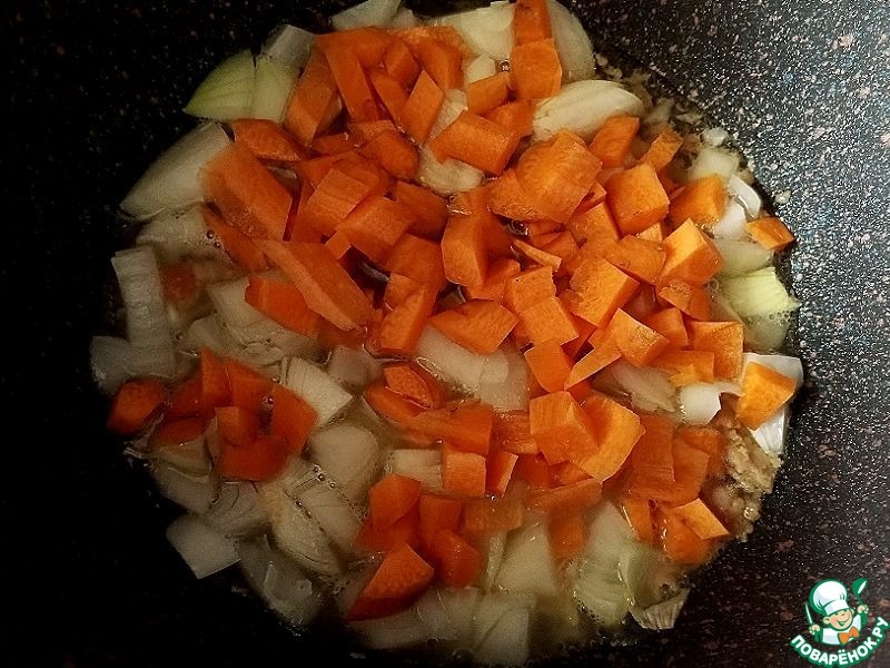 Гречневый суп с тушёнкой "Походный"