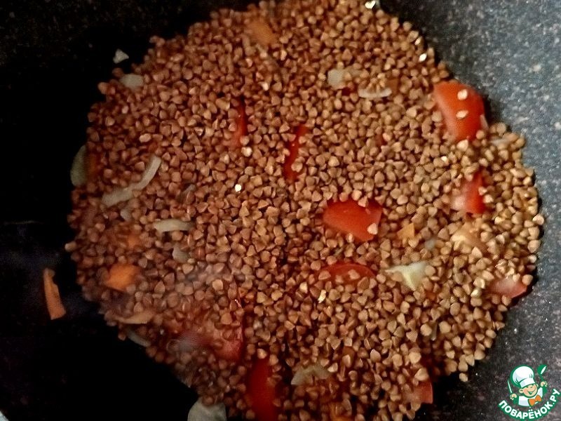 Гречневый суп с тушёнкой "Походный"