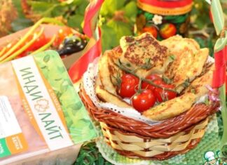 Индидраники — нежные драники с фаршем индейки