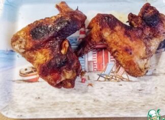 Карибская курица в соусе из тамаринда