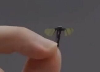 Китайские студенты создали военный дрон размером с комара