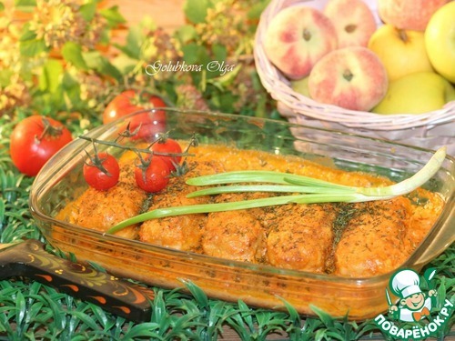 Классические зразы из фарша индейки