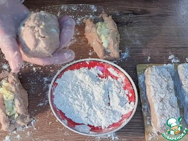 Классические зразы из фарша индейки