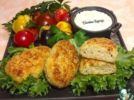 Котлеты из трех видов рыб с салом