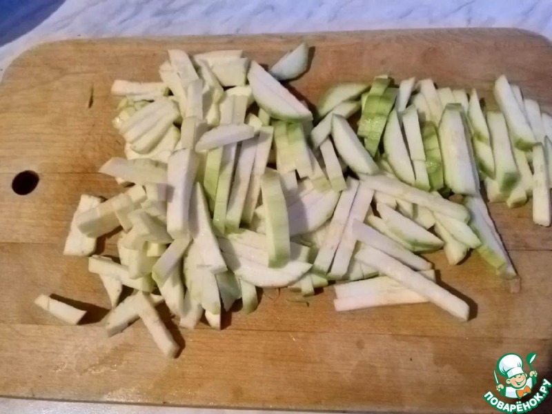 Курица с кабачком