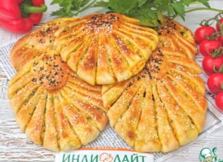 Лепешки с индейкой и сыром