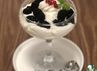 Мусс или крем без яиц