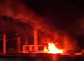 Оккупированная часть Запорожской области осталась без света. Говорят, что из-за атаки беспилотников