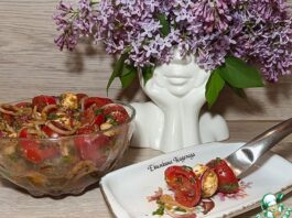 Острая ароматная закуска к шашлыку