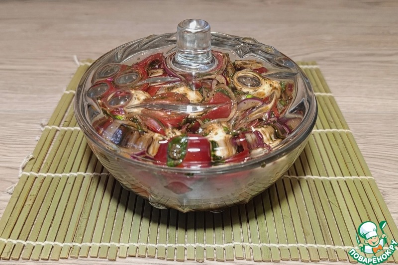 Острая ароматная закуска к шашлыку