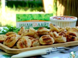 Пельмени-гриль с индейкой