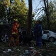 Россия атаковала Украину ракетами и дронами. В Киеве разрушен подъезд многоэтажки