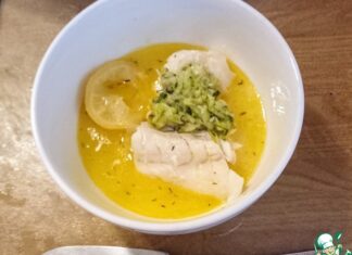 Рыба-пашот в лимонном соусе