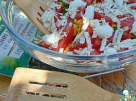 Салат «Яркие краски для пикника»