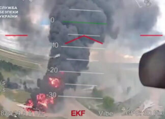 СБУ показала новое видео спецоперации «Паутина»