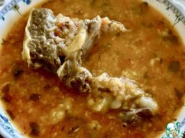 Суп-харчо. Т. П. Сулаквелидзе. Деревенская классика