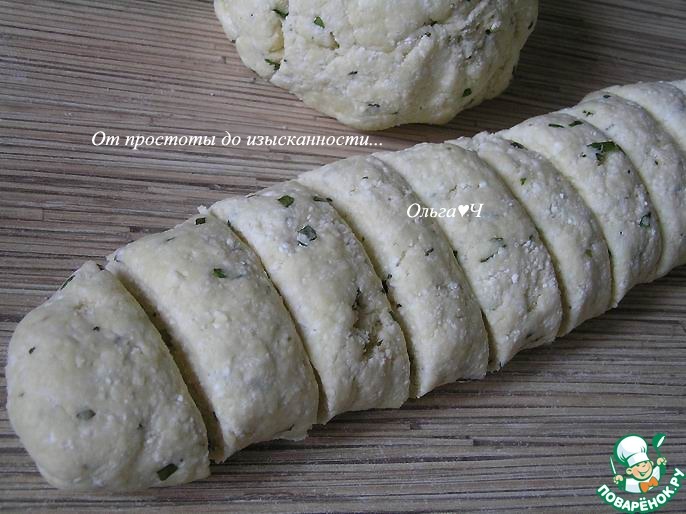 Творожные булочки с мятой