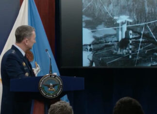 В США показали кадры работы противобункерной бомбы GBU-57 MOP