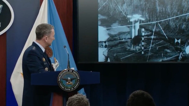 В США показали кадры работы противобункерной бомбы GBU-57 MOP